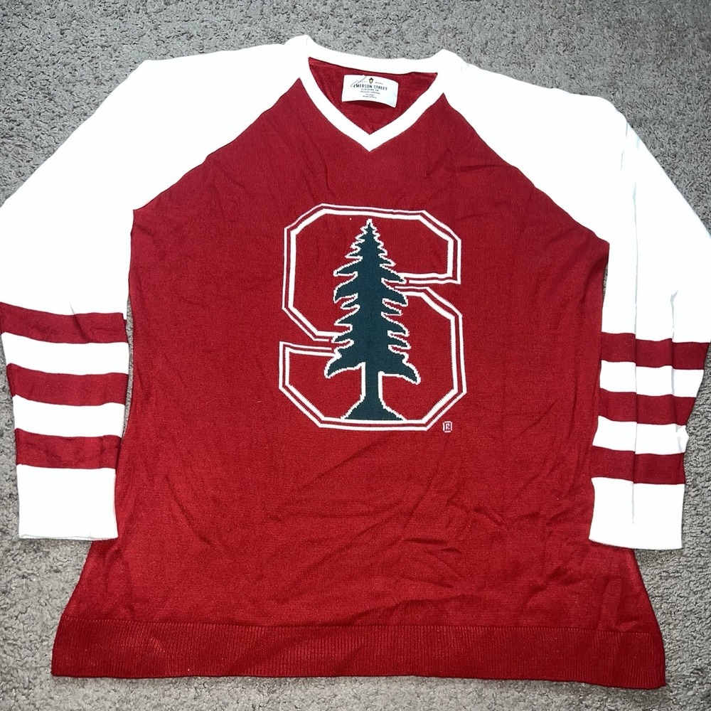 Emerson Street Clothing Standford University‎ Vneck Sweater XL